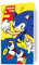 sonic the hedgehog, age 5, birthday card