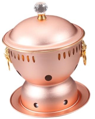 F Fityle Alcohol Burner for Copper Cooking Pot, Rose Gold