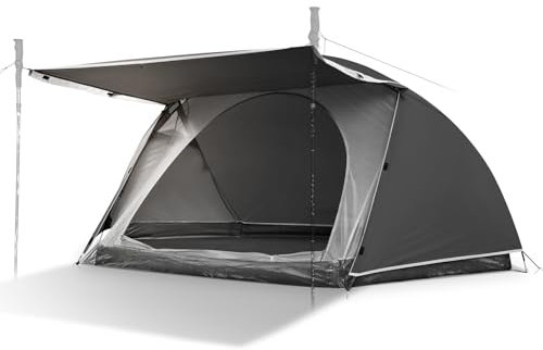 Zelt, Kuppelzelt 2 Personen, Schneller Aufbau, Ultra-leicht biwakzelt, Wasserdicht, Kleines Packmaß, für Camping, Trekking, Outdoor, Festival