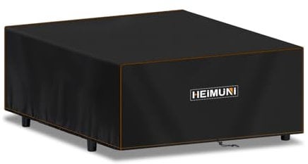 HEIMUNI Bâche Barbecue Extérieur, Housse pour Plancha Gaz Exterieur Housse de Barbecue Impermeable, 420D Oxford Housse BBQ Bache de Protection pour Plancha Exterieur Coupe-Vent (65x60x25cm)