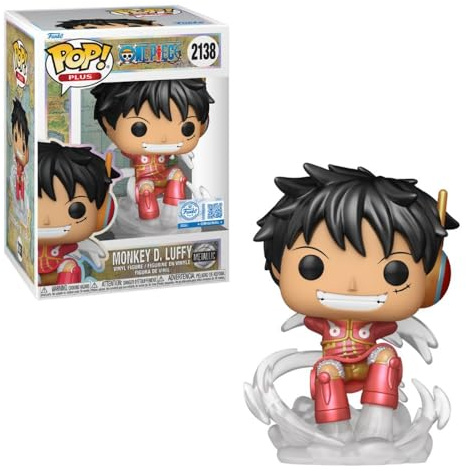 Funko POP! One Piece Monkey D. Luffy (Egghead Arc) Metallic (Exklusiv) – Offizielles Merchandise