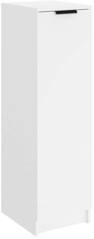 Genérico Mueble Zapatero de Madera contrachapada Blanco 30x35x100 cm,Armarios y almacenamiento-811430