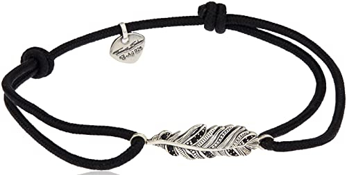 Thomas Sabo Unisex Armband Little Secret Feder schwarz 925 Sterling Silber LS063-889-11-L22v