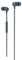 X by Kygo E2/400 Sports Earphones, Built-in Microphone and Remote Control, Magnetic Housing - Storm Grey