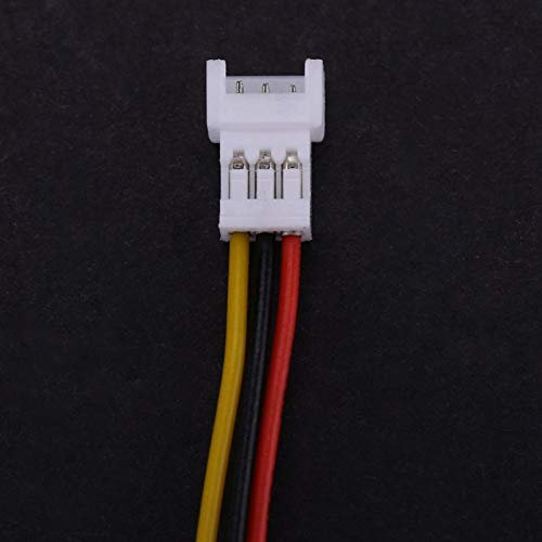 Jectse Lot de 20 connecteurs JST 1,25 mm 2 broches/3 broches micro électronique mâle et femelle avec câble de 10 cm (3 broches)