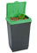 AMOS 47Ltr Dry Bin 15kg Pet Dog Cat Food Bird Seed Chicken Feed Storage Plastic Box Container with Scoop (1 x Bin)