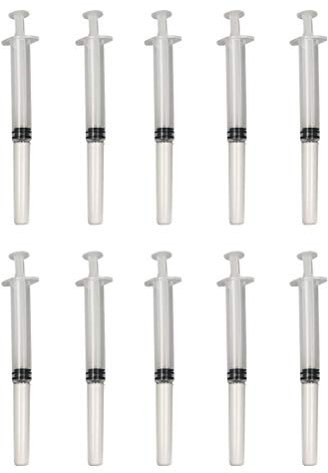 SUPVOX 10pcs Disposable Vaginal Applicators Individually Wrapped Applicator Lube Tube Personal Lubricant Applicator Health Care Aid Tools for Women Female 3g