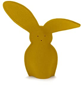 Hey-Sign Eierwärmer Set Osterhase 2 Stück, Farbe:96 - Mustard