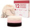 12 tampons démaquillants lavables en bambou - Lingettes démaquillantes doux et réutilisables pour le visage et les yeux + sac de lavage - Enooso Make Up Cleaning