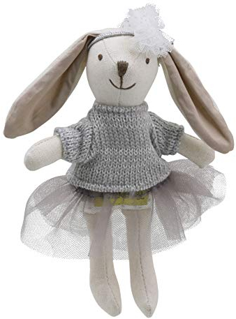 Wilberry WB001511 Sammlerstücke Hase Plüschtier, Grau