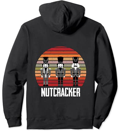 Casse-noisette cadeau de Noël et cadeaux de Noël Sweat à Capuche