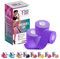 Kinesiologie Tape Rolle - Athletic Tape 5.1 cm - Sporttape Athletic, K Tape, Kinetic Tape, Sport Tape, Kt-Tape, Athletic Tapes & Wraps, Knee Tape, Schwangerschafts-Tape, Trans Tape - Lila3