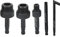Qiilu ATF-Einfülladapter 5-teiliges Getriebeöl-Einfülladapter-Set 2 für AISIN 09G 01J CVT-Getriebe