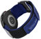 Ritche Nylon-Sportarmband für Samsung Galaxy Watch 4/5, 20 mm, Schnellverschluss, Marineblau