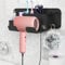 Nswayy Support Sèche Cheveux, Porte Sèche Cheveux, Support de Sèche Cheveux Mural sans Percage, Organisateur d'Outils pour Cheveux, Rangement Salle de Bain pour Cosmétiques,Fer à Friser, Lisseur