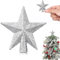 Weihnachtsbaumspitze Stern, Mini Baumspitze Stern, Weihnachtsbaum Stern, Christbaumspitze Stern, 6 cm, Weihnachtsbaumspitze Klein, Mini Deko Weihnachten für Weihnachtsbaum Deko