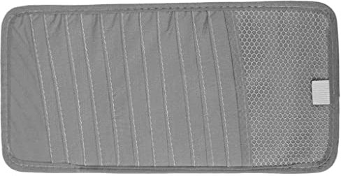 Auto Auto Sonnenblende Organizer Halter - 12 CD DVD Lagerung Tasche Grau