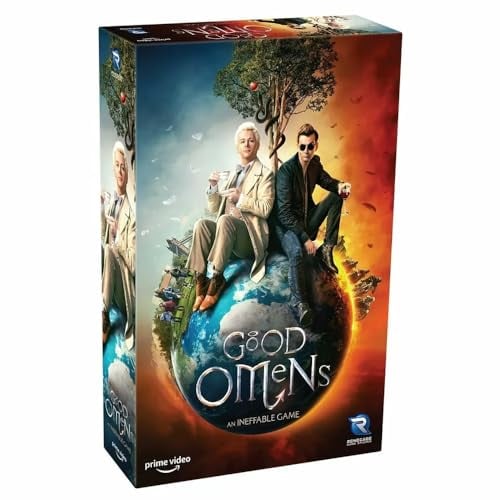 Renegade Game Studios Good Omens Kartenspiel, ab 14 Jahren, 2–4 Spieler, 15–30 Minuten Spieldauer