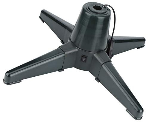 Supporto per Albero di Natale Rotante Elettrico, Supporto per Albero di Natale a Risparmio Energetico, Decorazioni per Scaffali a 360 Gradi per Tubi di Ferro, Alberi di Natale