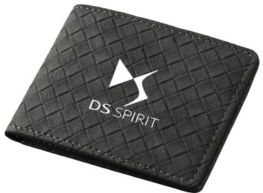 NEAFP Sac de Carte de Titulaire de Permis de Conduire pour Citroen DS3 DS4 DS5 DS6 DS7 DS9,Porte-Cartes de Crédit Etui à Cartes Bancaires Portefeuille de Poche Mince pour Hommes et Femmes,Grey