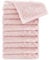 Pure Label 10-TLG. Gästehandtücher 30x50 cm mit Aufhängeschlaufe aus 100% Baumwolle, saugstark, weich und Oeko-TEX Zertifiziert - 10 Gästehandtücher Rosa, 30x50 cm
