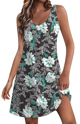 Robe Grande Taille Ete Femme Robe Tee Shirt Robe Grande Taille Robe Bleu Robe Plissee Robe Bain De Soleil Femme Robe Orange Femme Robe Rose Femme Robe Rose Robe Blanche Robe Gris L