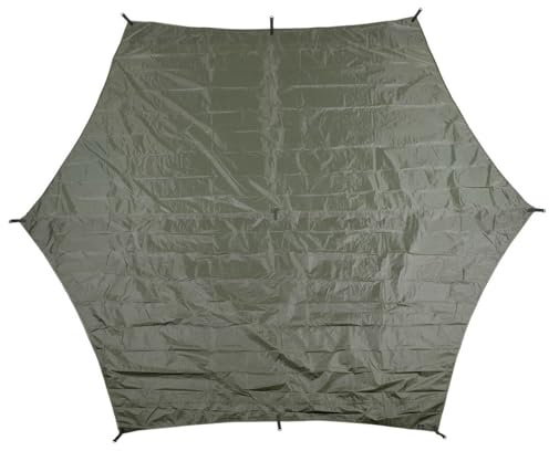MFH Plane, Hexagon-Tarp, ca. 340 x 310 cm (Oliv)