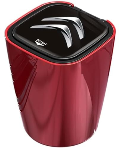 Auto Tragbar Aschenbecher mit Deckel für Citroen Evasion Grand C4 Picasso C4 Easy Clean Abnehmbarer Rauchfrei Selbstverlöschender Aschenbecher