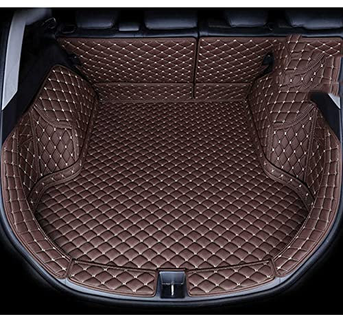 Estera De Arranque Interior Alfombrilla Para Maletero Coche Personalizada Apta Para Kia Para Sportage R 2011-2014 Bandeja Maletero Revestimiento Impermeable Alfombra Carga Protector(Café,1set)