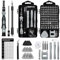 122 in 1 Precision Screwdriver Set with Handle Tweezers Spudger, Magnetic Small Electronics Repair Tool, DIY Mini Professional Screw Tips Kit for Watch, Computer, Phone, Tablets, Camera, Game Console