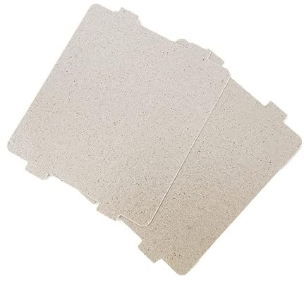 2Pcs 9.9cm*10.8cm Microwave Ovens Sheets Thickening Mica Plates Magnetron Cap Microwave Towel Microwave Lid Parts