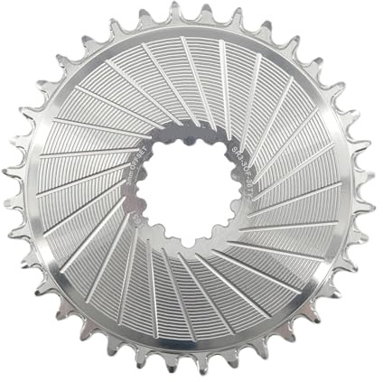 Genérico Plato Montaje Directo, Offset 3 Mm, Eje Redondo, Bielas MTB 148 Mm | Diseño compensado de 3 mm, rango 26-40T, estructura de montaje directo de 3 pines
