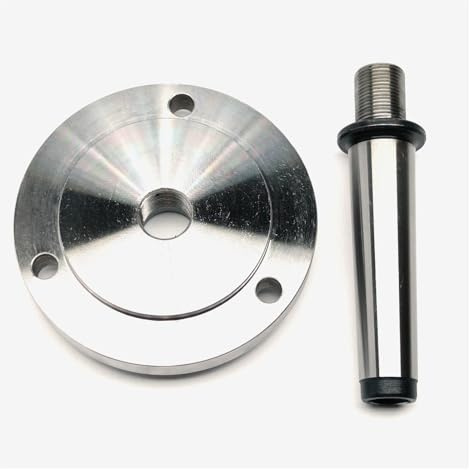 Lathe Chuck, Fit K11-80 K12-80 M14X1Mm M14 Morse Taper Mt2 Mt3 2Mt 3Mt Spindle Shank Shaft Arbor DIY Wood Lathe Chuck Headstock Back Plate,K11 12 80 Mt3 Round