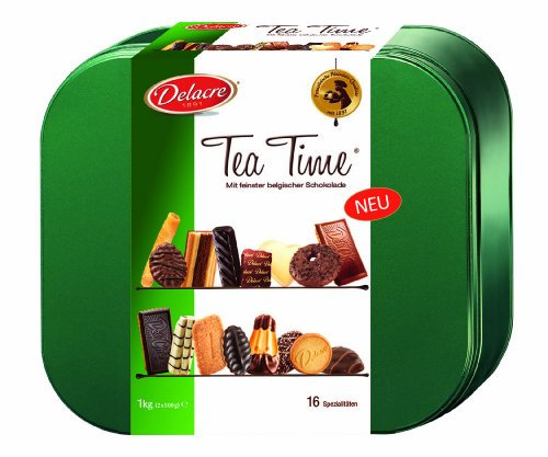 Delacre Tea Time - Assortimento di biscotti, 1 kg