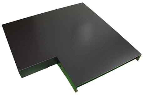 Ecke 90° Mauerabdeckung Attika Aluminium farbig 0,8 mm (Zuschnitt 50 cm, Anthrazit Ral 7016)