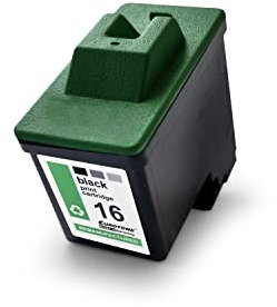1x Müller Printware Patrone für kompatibel für Lexmark I 3 ersetzt NO16 NO17 BK Schwarz 10N0217 Black