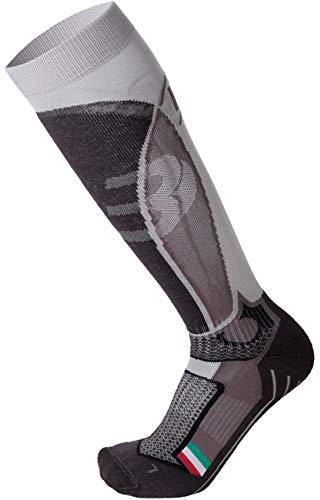 MICO Strumpf Ski Official ITA, grau, M