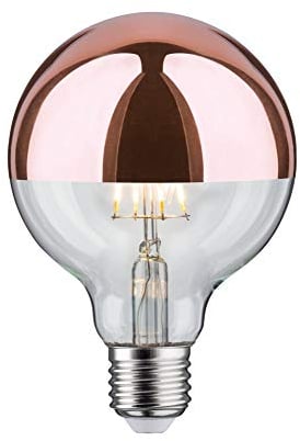 Paulmann 28674 LED Lampe Filament G95 7W Leuchtmittel Kopfspiegel Kupfer 2700K Warmweiß E27