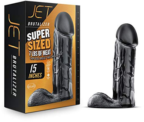 Blush Jet Brutalizer Dildo Black Einheitsgröße