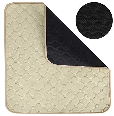 Große saugfähige, waschbare Inkontinenz-Stuhl-Sitzschutz, Stuhlunterlage, wasserdicht, waschbar, Inkontinenzstuhl, saugfähige Pads, rutschfeste Haustierunterlagen für Erwachsene, Kinder, Babys,