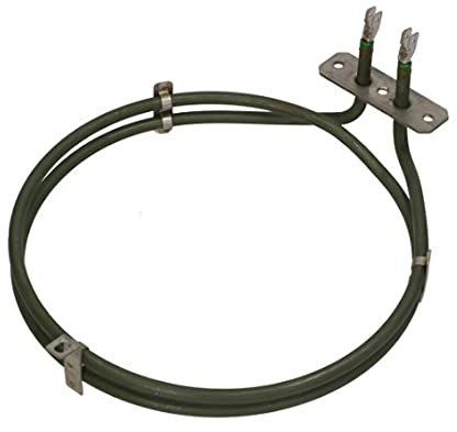 MyApplianceSpares Fan oven Element 2000W for SMEG Cooker SUK92MFP5 SUK92MFX SUK92MFX5 2 - Turn