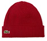 Lacoste Unisex Rb0001 Beanie-Mütze, Bordeaux, Einheitsgröße