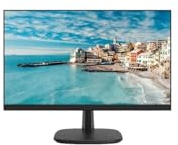 Hikvision Monitor LED Full HD da 23,8, ideale per ufficio e casa, ingresso HDMI-VGA, compatibile con montaggio VESA