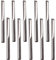 10 Pièce Fraise Droite à Double Tranchant, Outils Fraise 2 Flûtes Droites, Fraises en Carbure de Tungstène, Fraises à Fente Droite pour Bois MDF, Machine de Gravure CNC, 3.175 x 17 mm