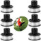Bobine fil coupe bordure pour black et decker a6226 gl360, A6226 Bobine de fil compatible avec Black et Decker ST4400 ST4500 ST5000 GL250 GL310 GL360 GL360SB longue 6m, diamètre 1,6mm (6pcs)