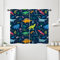 ANHOPE Cartoon Tier Dinosaurier Blickdichte Gardinen mit Ösen Thermo Vorhänge Kinder Jungen Mädchen Vorhang Blackout Curtain Wohnzimmer Schlafzimmer Verdunklungsvorhänge 2er Set H 137 x B 71 cm