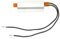 PTC Heating Element, 60X28X7mm Aluminum Housing PTC Heating Element Plate Thermostatic Heater(220V 120℃)