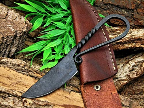 Mittelalter Messer Handgeschmiedet Wikinger 1095 Karbonstahl 1011EA