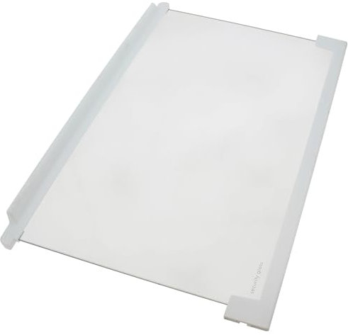 Glasplatte 475x320mm komplett (mit Halteleiste vorne und hinten) für Kühlschrank 2251374357