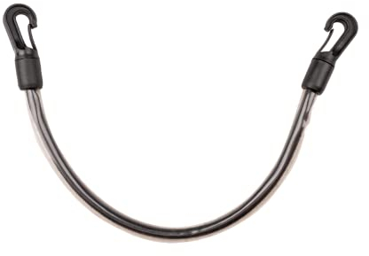 WALDHAUSEN Schweifriemen mit PVC Ummantelung, Länge 50 cm, schwarz